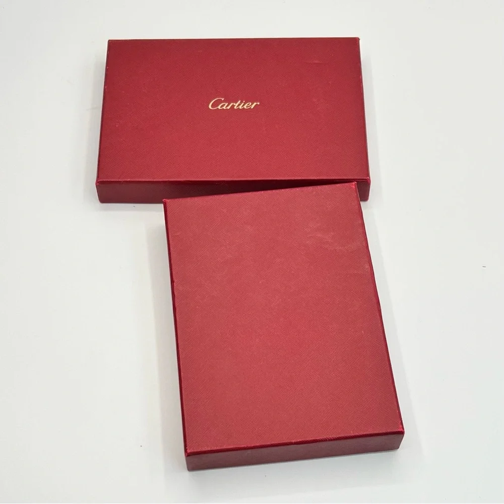 Cartier Luxurious Crimson Presentation Box